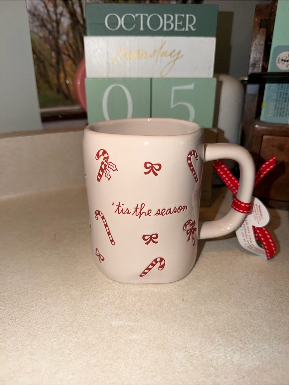 Rae dunn Tis the season mug
